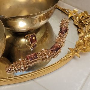 Twilight collection bracelet & ring set